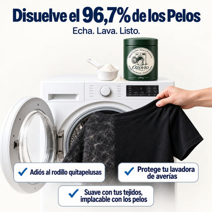 El polvo que disuelve el 96,7% de los pelos